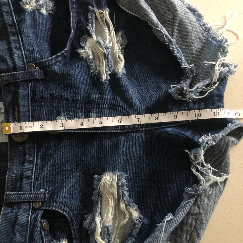 One Teaspoon Bandits Jean Shorts Sz 25 - Picture 8 of 10